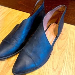 Free people Royale flat black shoes